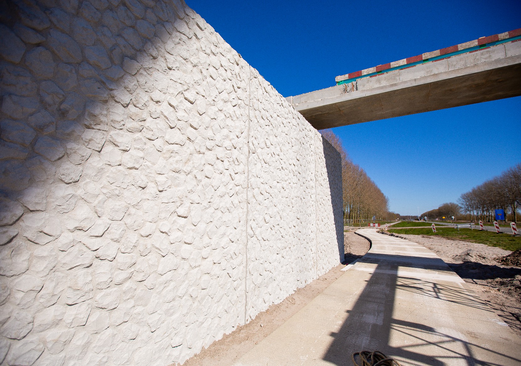 Afb: Voetgangersbrug over de N306 3.4