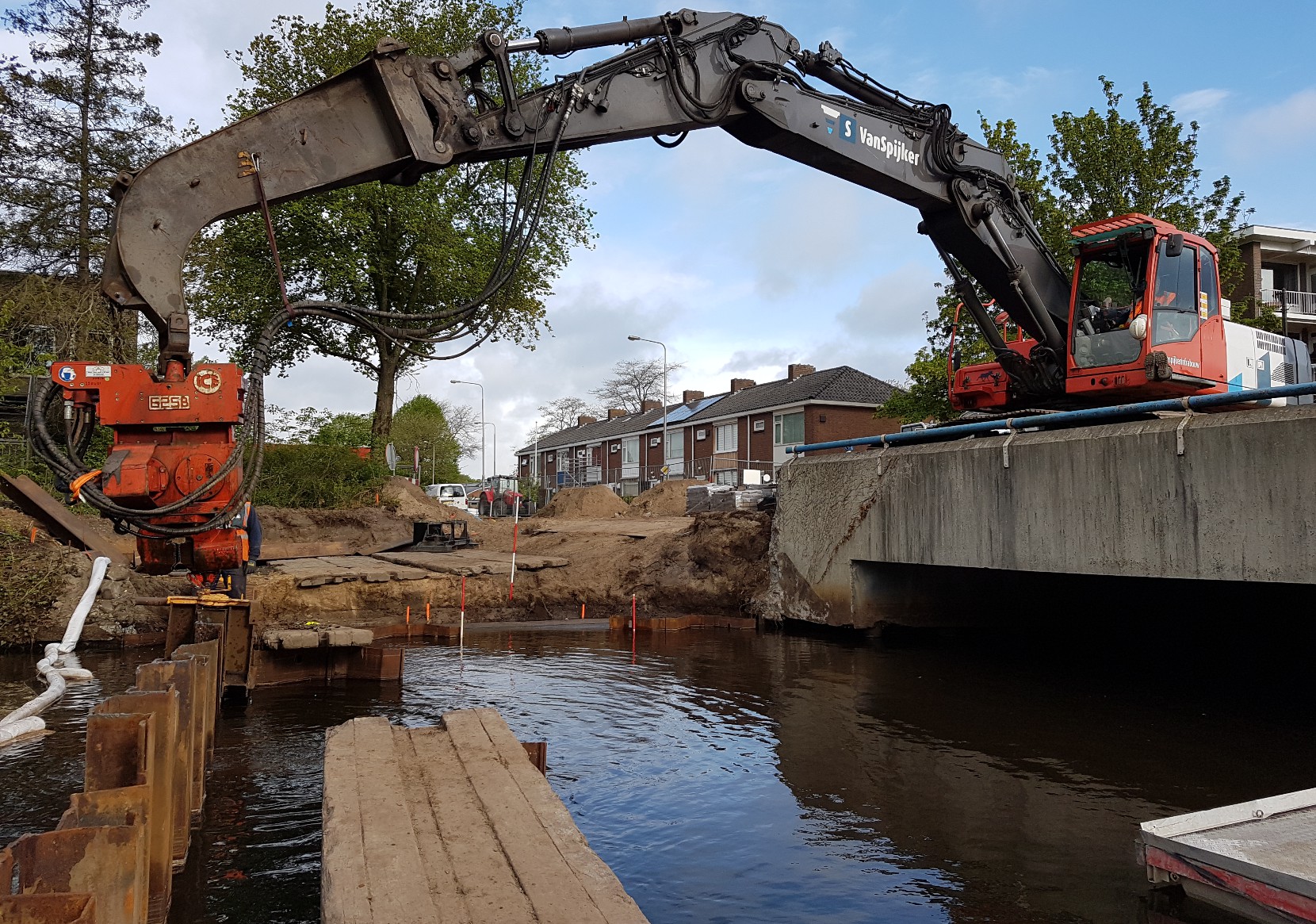 Afb: Bouw brug Ceintuurbaan Meppel 5.1