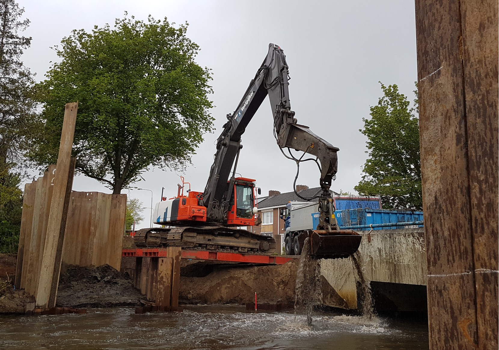 Afb: Bouw brug Ceintuurbaan Meppel 5.4