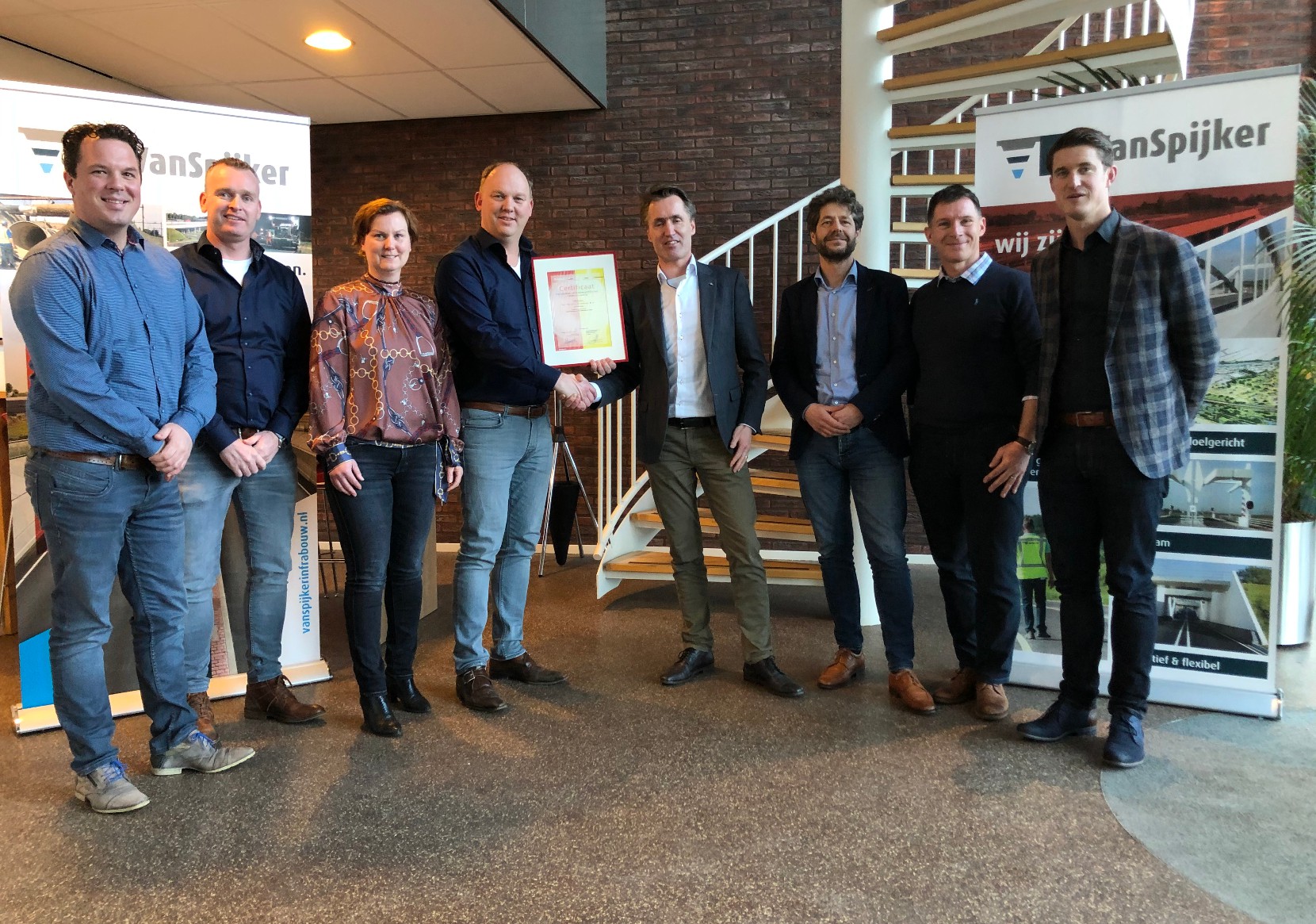 Afb: Van Spijker erkend voor TunnelAlliantie 2.0 door ProRail. 1