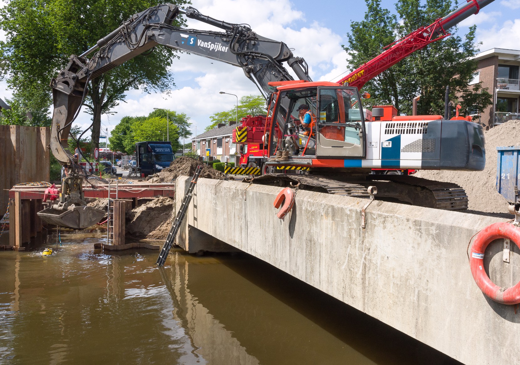 Afb: Bouw brug Ceintuurbaan Meppel 6.2